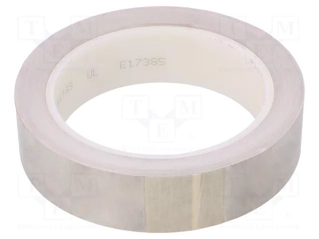 Tape: electrically conductive; W: 25mm; L: 16.5m; Thk: 0.066mm 3M 3M-1183-25-16.5