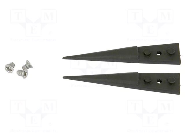 Kit of tips; Blade tip shape: sharp; Tweezers len: 40mm; ESD IDEAL-TEK IDL-A3CF