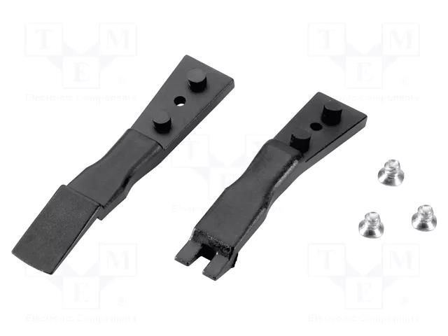 Kit of tips; Blade tip shape: shovel; Tweezers len: 40mm; ESD IDEAL-TEK IDL-A2WFCP