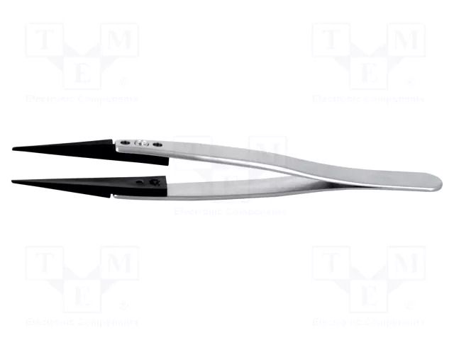 Tweezers; replaceable tips; Blade tip shape: sharp; ESD IDEAL-TEK IDL-3CCFR.SA.1