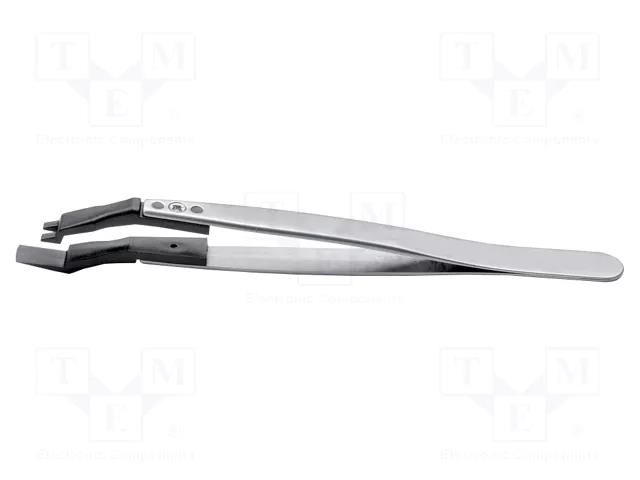 Tweezers; replaceable tips; Tweezers len: 130mm; ESD IDEAL-TEK IDL-2WFCPR.SA.1