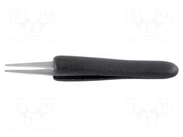 Tweezers; Blade tip shape: flat; Tweezers len: 125mm; ESD IDEAL-TEK IDL-2A.SA.DN.6