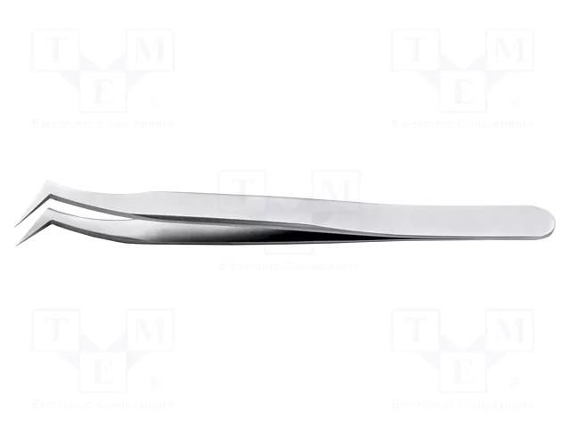 Tweezers; 120mm; for precision works; Blade tip shape: sharp IDEAL-TEK IDL-6.SA.0