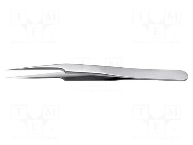 Tweezers; 115mm; for precision works; Blade tip shape: sharp IDEAL-TEK IDL-5A.SA.0