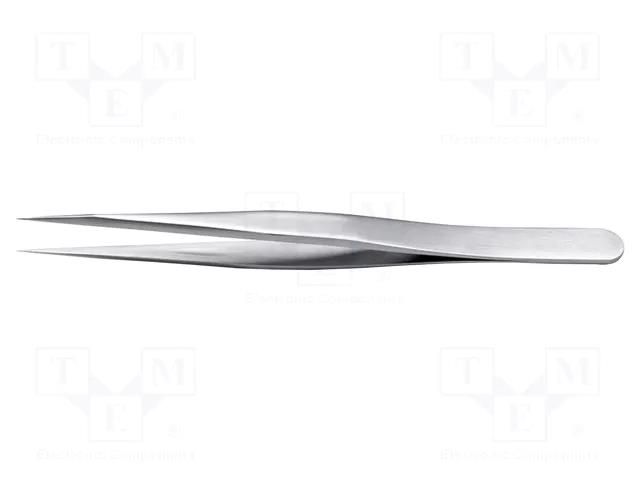 Tweezers; 110mm; for precision works; Blade tip shape: sharp IDEAL-TEK IDL-3C.TA.0