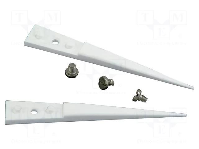 Kit of tips; 45mm; Blade tip shape: flat; universal; 2pcs. IDEAL-TEK IDL-A71MZ