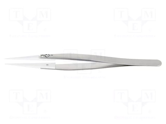 Tweezers; 135mm; Blades: narrowed; Blade tip shape: flat IDEAL-TEK IDL-71MZ.SA.0