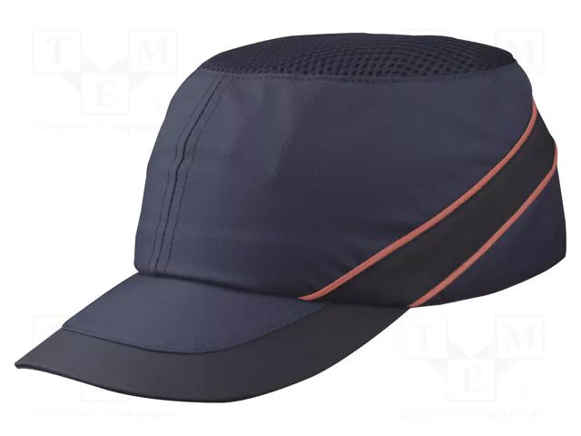 Light helmet; adjustable,vented; Size: 55÷62mm; black,navy blue DELTA PLUS DEL-COLTAAIBM