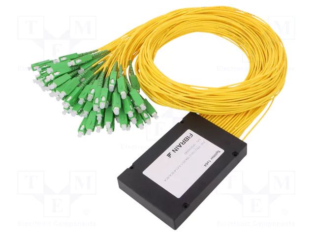 Splitter; SC/APC,both sides; Input: SC/APC; Out: SC/APC x64; Gold FIBRAIN FIBRAIN-SPLIT-011