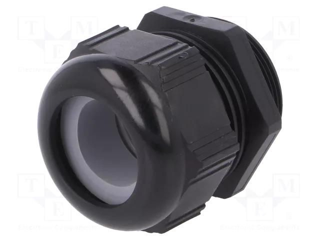 Cable gland; M50; 1.5; IP68,IP69K; polyamide; black; SKINTOP® LAPP STR-M50-R9005