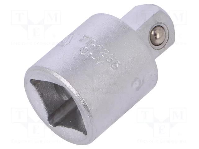 Reduction; Chrom-vanadium steel; 34mm; Size: 1/2"F,3/8"M YATO YT-1255