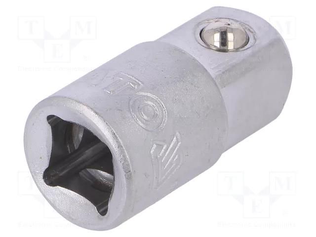 Reduction; Chrom-vanadium steel; 35mm; Size: 1/2"M,3/8"F YATO YT-3854