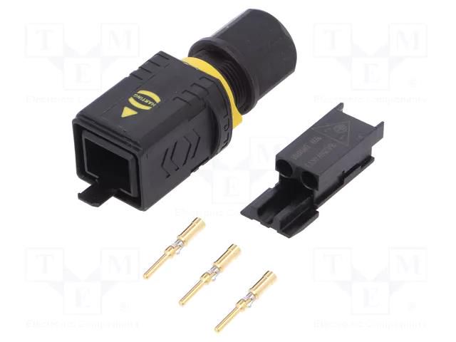 HPP V4 Power plug 250V/16A 3p HARTING 09461453420
