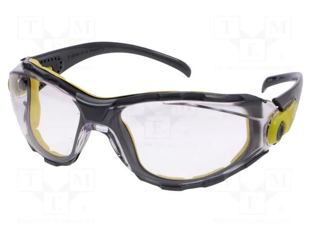 Safety spectacles; Lens: transparent; Classes: 1 DELTA PLUS DEL-PACAYBLIN