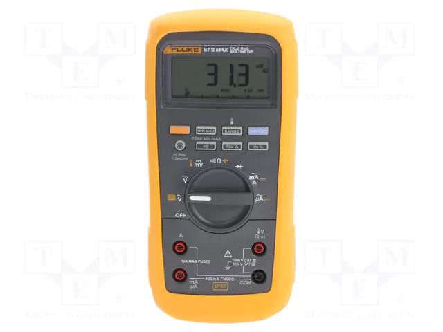 Digital multimeter; LCD; (6000/20000); Bargraph: 33segm.40x/s FLUKE FLK-87VMAX-E2KIT