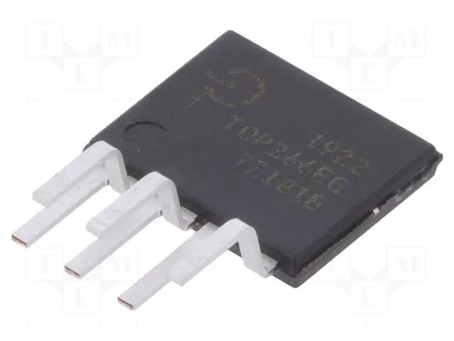 IC: PMIC; AC/DC switcher,SMPS controller; 59.4÷145kHz; eSIP-7C POWER INTEGRATIONS TOP266EG