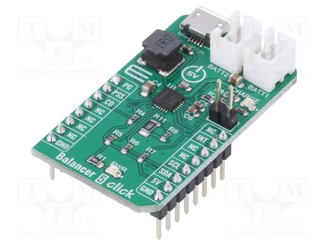 Click board; prototype board; Comp: BQ25887; battery manager MIKROE MIKROE-3853