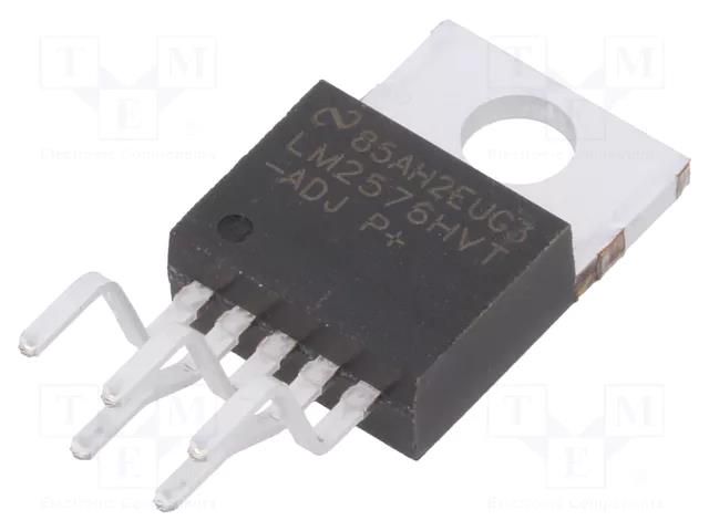 PMIC; DC/DC converter; Uin: 4÷60VDC; Uout: 1.23÷57VDC; 3A; THT; Ch: 1 TEXAS INSTRUMENTS LM2576HVT-ADJ/LF03