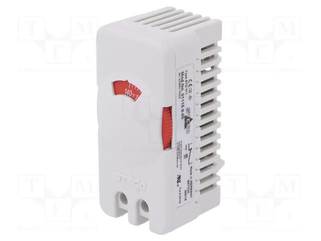 Sensor: thermostat; NC; 10A; 250VAC; screw terminals; -45÷80°C STEGO 01115.9-00