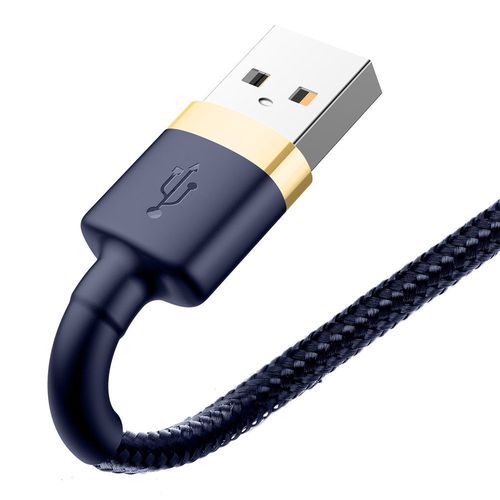 Baseus Cafule USB-A / Lightning 1.5A QC 3.0 cable 2 m - blue-gold, Baseus 6953156290761 6953156290761