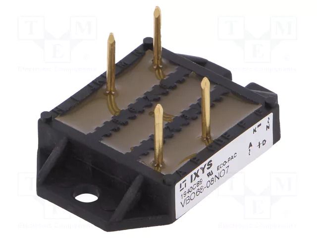 Bridge rectifier: single-phase; Urmax: 800V; If: 70A; Ifsm: 550A IXYS VBO68-08NO7