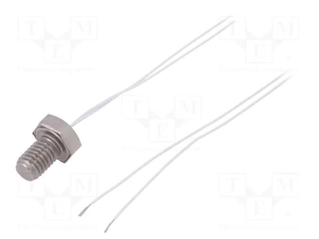 Sensor: temperature; Pt1000; 1000Ω; cl.B; Body dim: Ø8x17mm; M8 TEWA TEMPERATURE SENSORS TT4PT1000BT180OM52