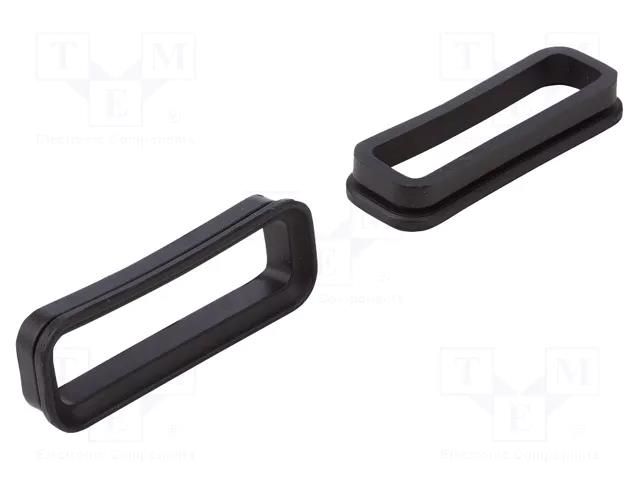 Sealing frame; Shore hardness: 50; 81x31x12mm; NBR caoutchouc SCHMALZ SMZ.10.01.15.00419