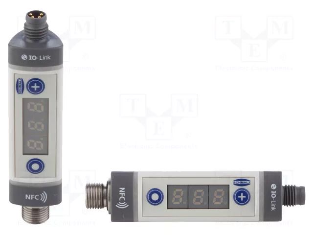 Vacuum and pressure switch; 0÷50°C; IP65; G 1/8"; Interface: NFC SCHMALZ SMZ.10.06.02.00577