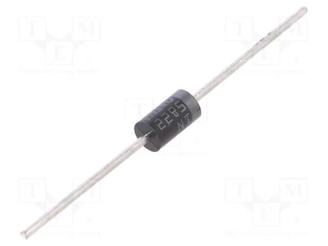 Diode: Schottky rectifying; THT; 40V; 3A; DO201AD; Ufmax: 0.475V STMicroelectronics 1N5822RL-ST