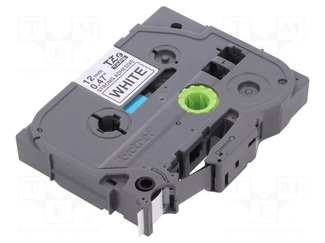Tape; 12mm; 8m; white; Character colour: black; laminated,glued BROTHER BR-TZES231