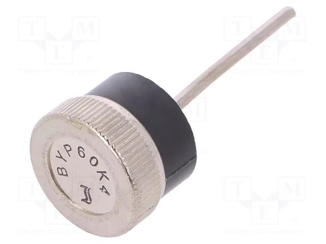 Diode: rectifying; 400V; 60A; 190A; Ø12,75x4,2mm; cathode on wire DIOTEC SEMICONDUCTOR BYP60K4-DIO