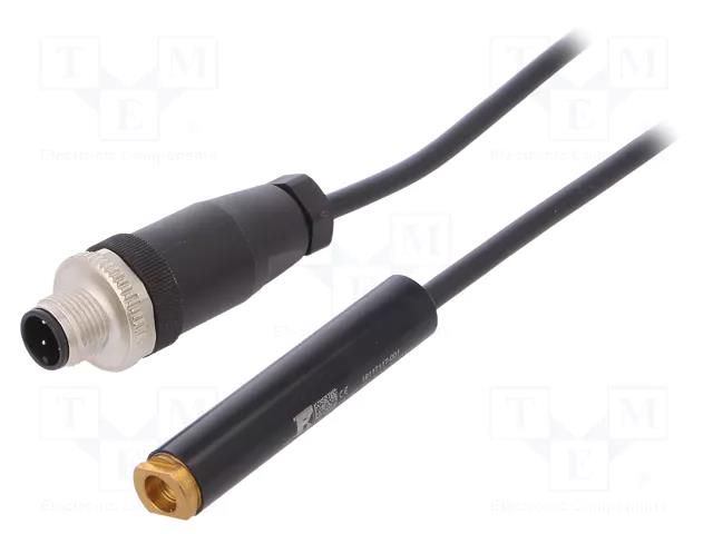 Module: laser; 1mW; red; dot; 655nm; 4.5÷30VDC; Lead length: 2m; T85 Laser Components T85-660-1-CF-24M12