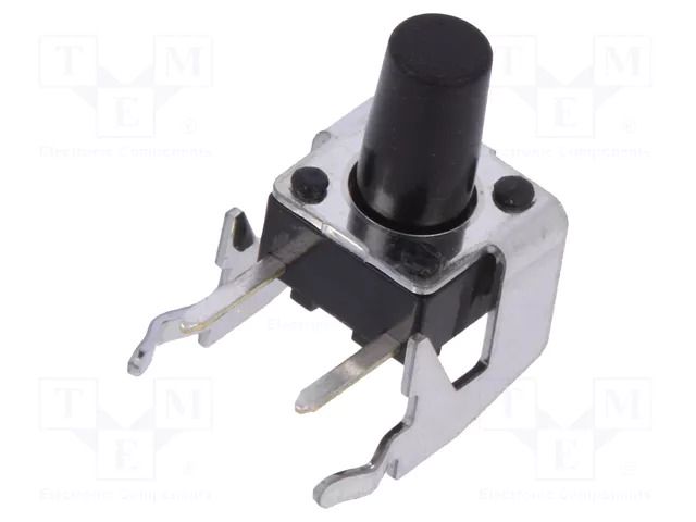 Microswitch TACT; SPST; Pos: 2; 0.05A/12VDC; THT; 1N; 6x6x3.5mm ALPS SKHHLQA010