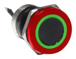 CAPACITIVE SW, DPDT, 0.01A, 12V, GRN/RED MC19LCRGR