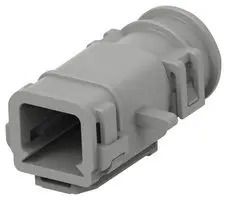 COVER, TAB CONN, 2POS, BLK, PA 2363714-2