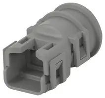 COVER, PLUG CONN, 2POS, BLK, PA 2363791-2