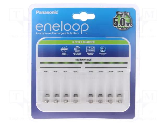 Charger: microprocessor-based; Ni-MH; Size: AA,AAA,R03,R6 PANASONIC BQ-CC63