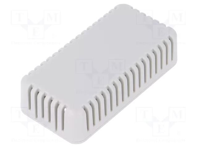 Enclosure: multipurpose; X: 80mm; Y: 40mm; Z: 20mm; vented; 1551V; ABS HAMMOND HM-1551V2GY