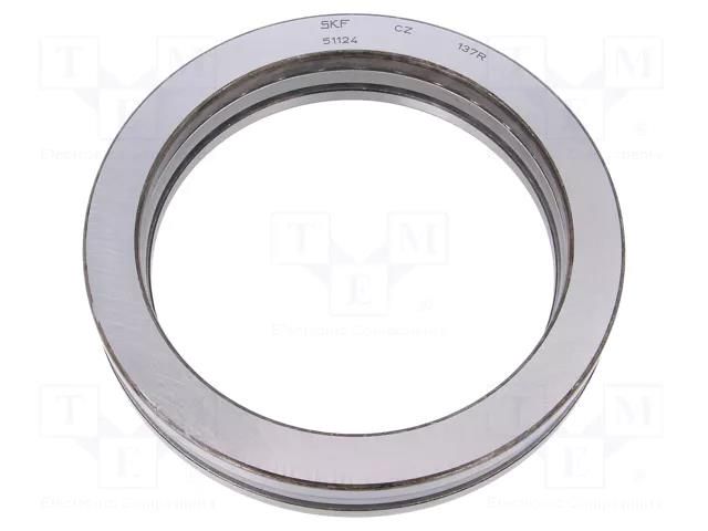 Bearing: ball; thrust single direction; Øint: 120mm; Øout: 155mm SKF SKF51124