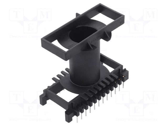 Coil former: with pins; plastic; THT; H: 39.1mm; X1: 55.88mm; 2x12 WEISSER WE-3757
