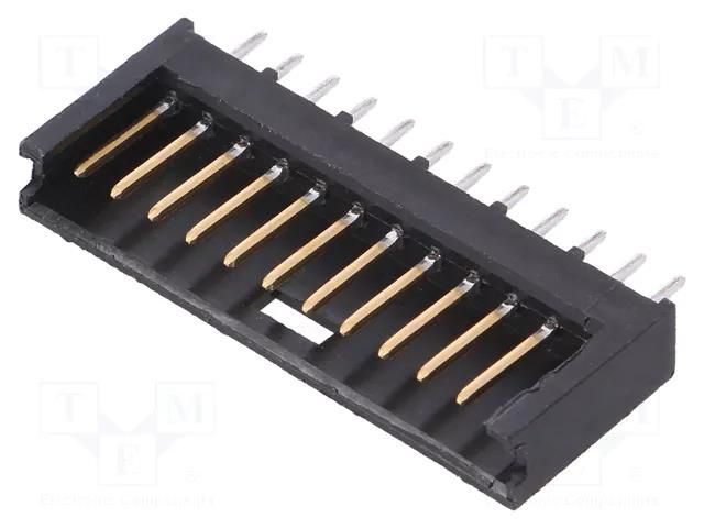 connector 12P AMPMODU II SHRD HDR, ST, 0.38AU TE Connectivity 280520-2