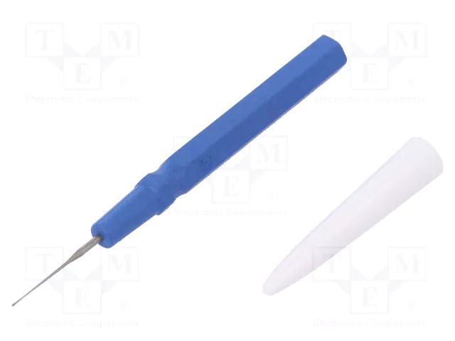 Precision oiler; Ø: 0.3mm; L: 68mm; polyamide; ESD IDEAL-TEK IDL-BLUEESD