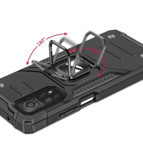 Wozinsky Ring Armor Case Kickstand Tough Rugged Cover for Samsung Galaxy A72 4G red, Wozinsky 5907769316449 5907769316449