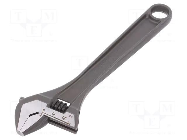 Wrench; adjustable; 205mm; Max jaw capacity: 27mm BAHCO SA.8071