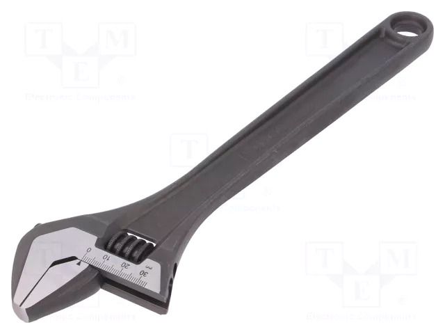 Wrench; adjustable; 34mm; phosphorylated,hardened; industrial BAHCO SA.8073IP