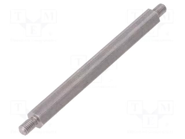 Screwed spacer sleeve; 80mm; Ext.thread: M5; hexagonal DREMEC TMM-M5X80/DR448