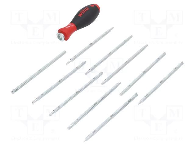 Kit: screwdrivers; hex key,Phillips,Pozidriv®,slot,Torx® WIHA WIHA.00623