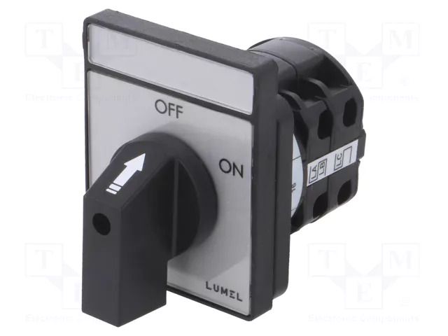 Switch: cam switch; Stabl.pos: 2; 16A; OFF-ON; for building in LUMEL PKT3-C60L3XXOFA000