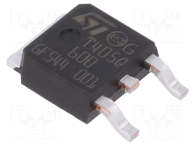 Triac; 600V; 4A; DPAK; Igt: 5mA STMicroelectronics T405Q-600B-TR