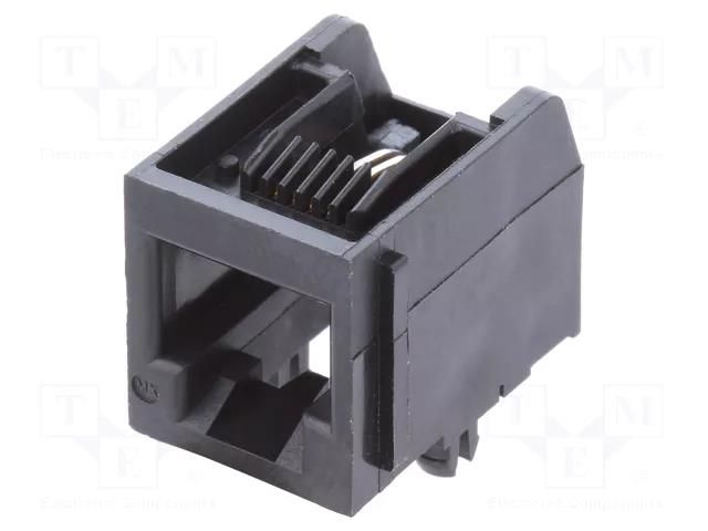 connector STD JACK RA 6/4 HG RIB 950092641 MOLEX MX-95009-7641